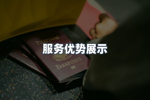 服务优势展示